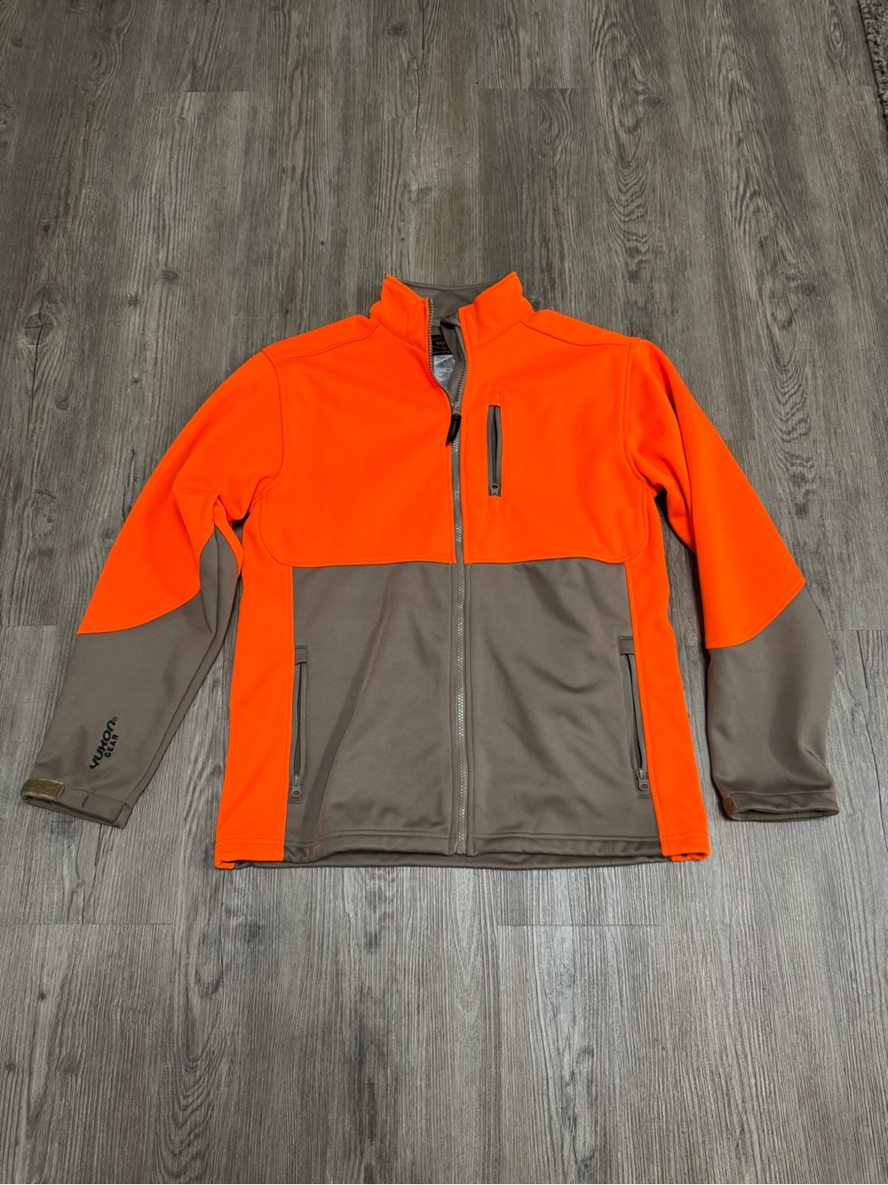 Yukon Gear Mens Jacket Blaze Orange Tan Hunting Jacket Outdoor Size M